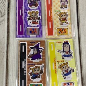 Anime Pop Team Epic Pipimi and Popuko (4) acrylic stand